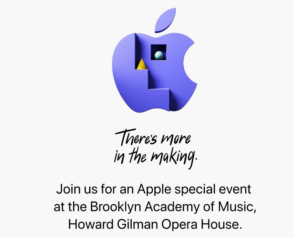 Endlich - ein neues Apple Event - am 30. Oktober 2018!