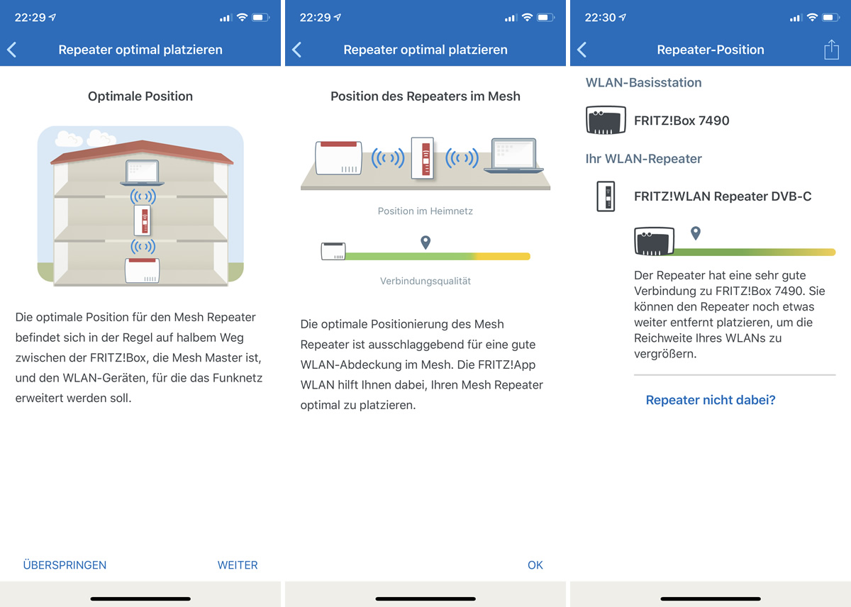 FRITZ!App "WLAN" für iOS bekam neue Funktion