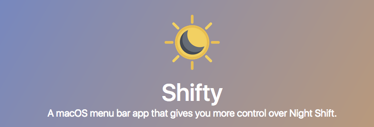 Shifty: Kleines Tool für macOS-Nutzer bohrt Night Shift auf